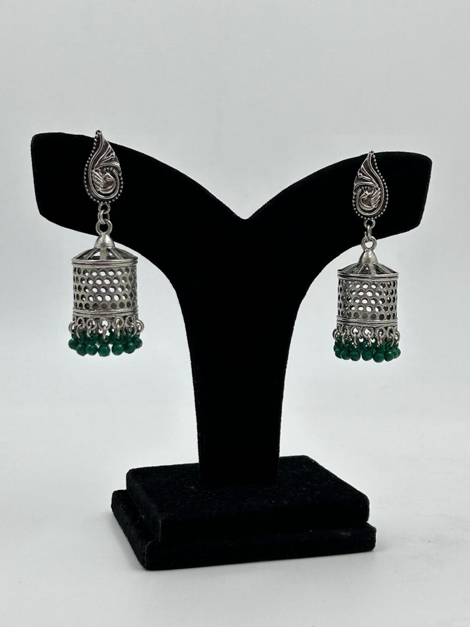 Hema Green beads Necklace Set