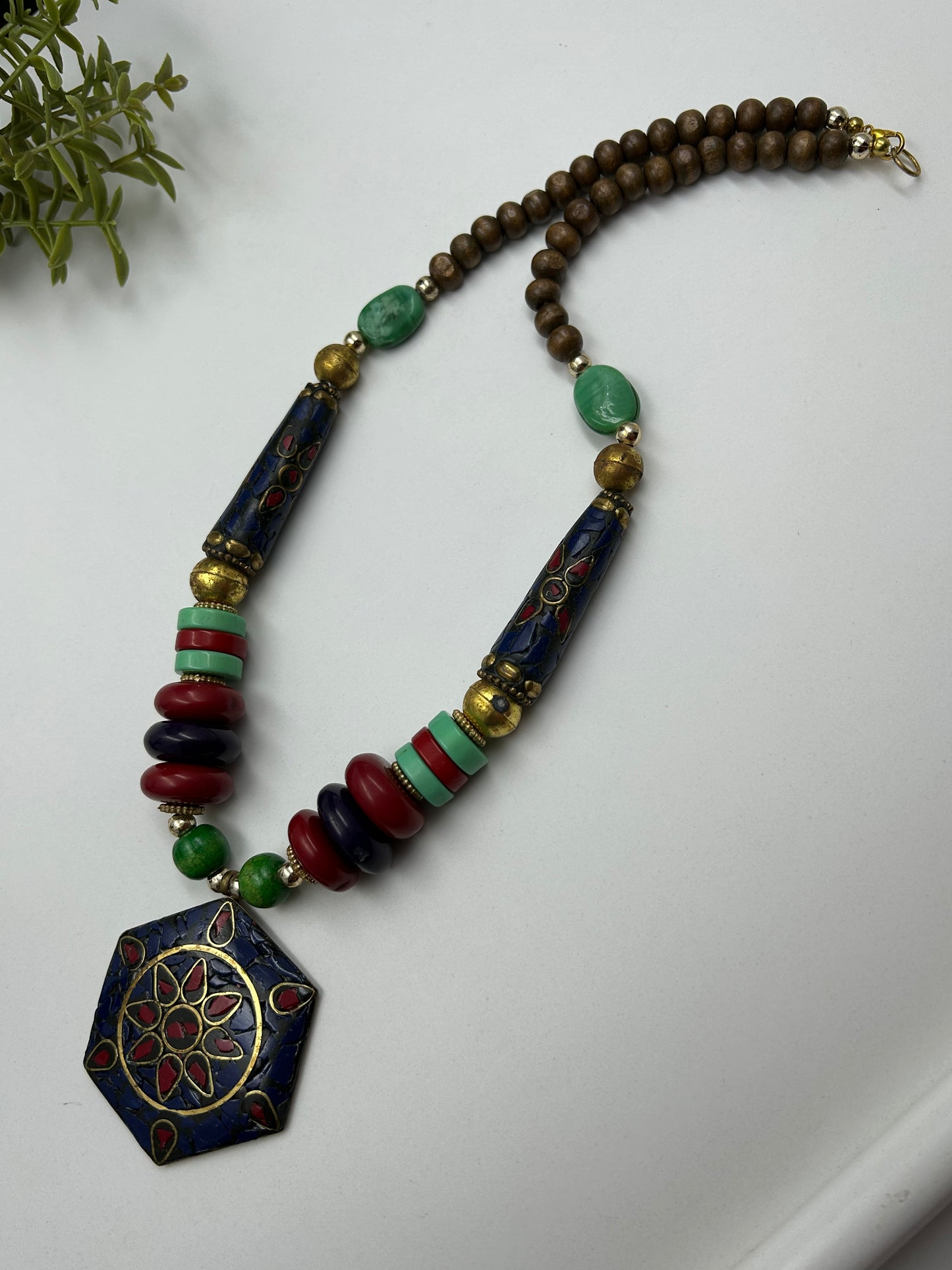 Riddhi Multicolor Tibetan Necklace