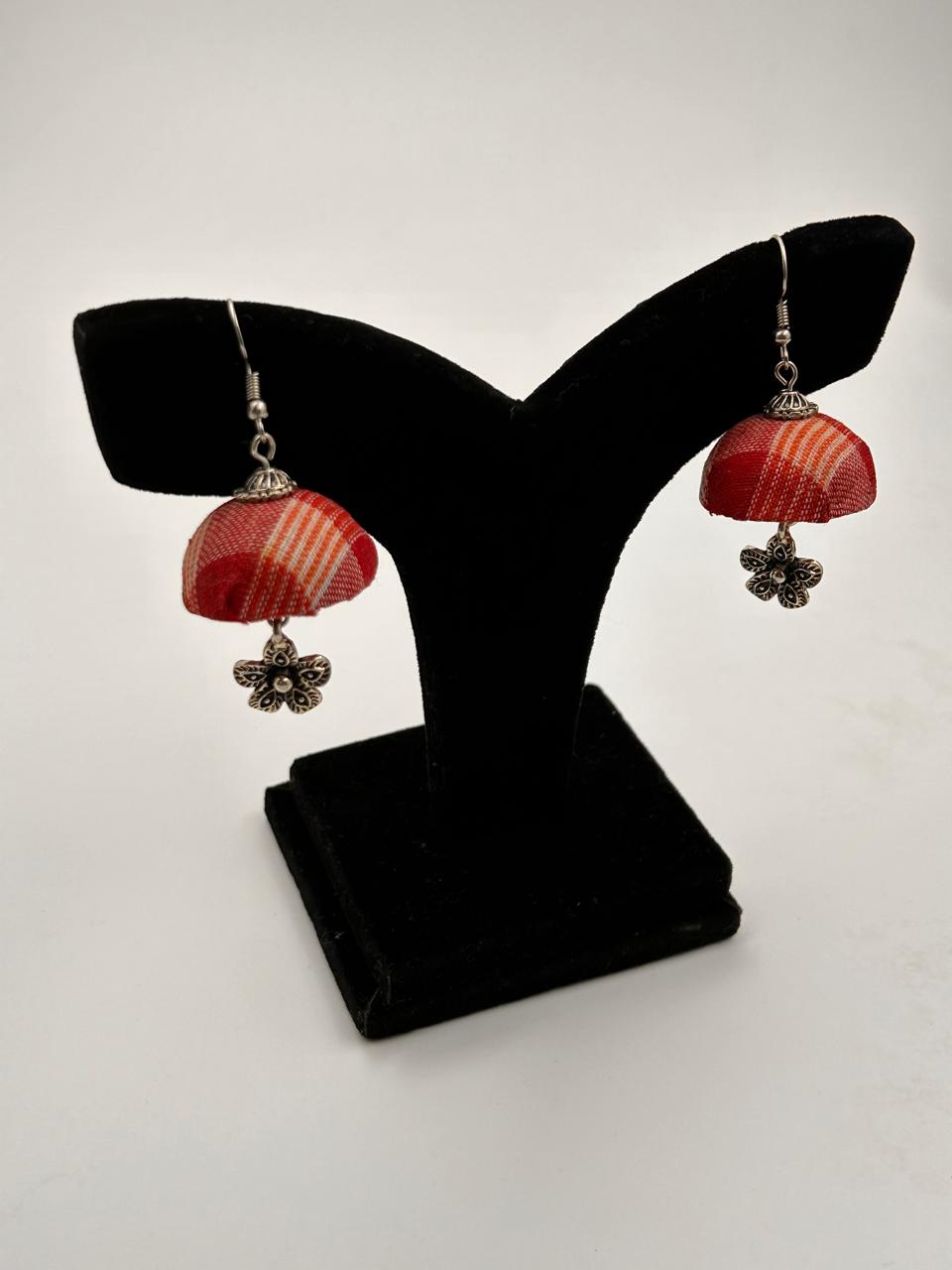 Diti Red Gamcha Necklace Set