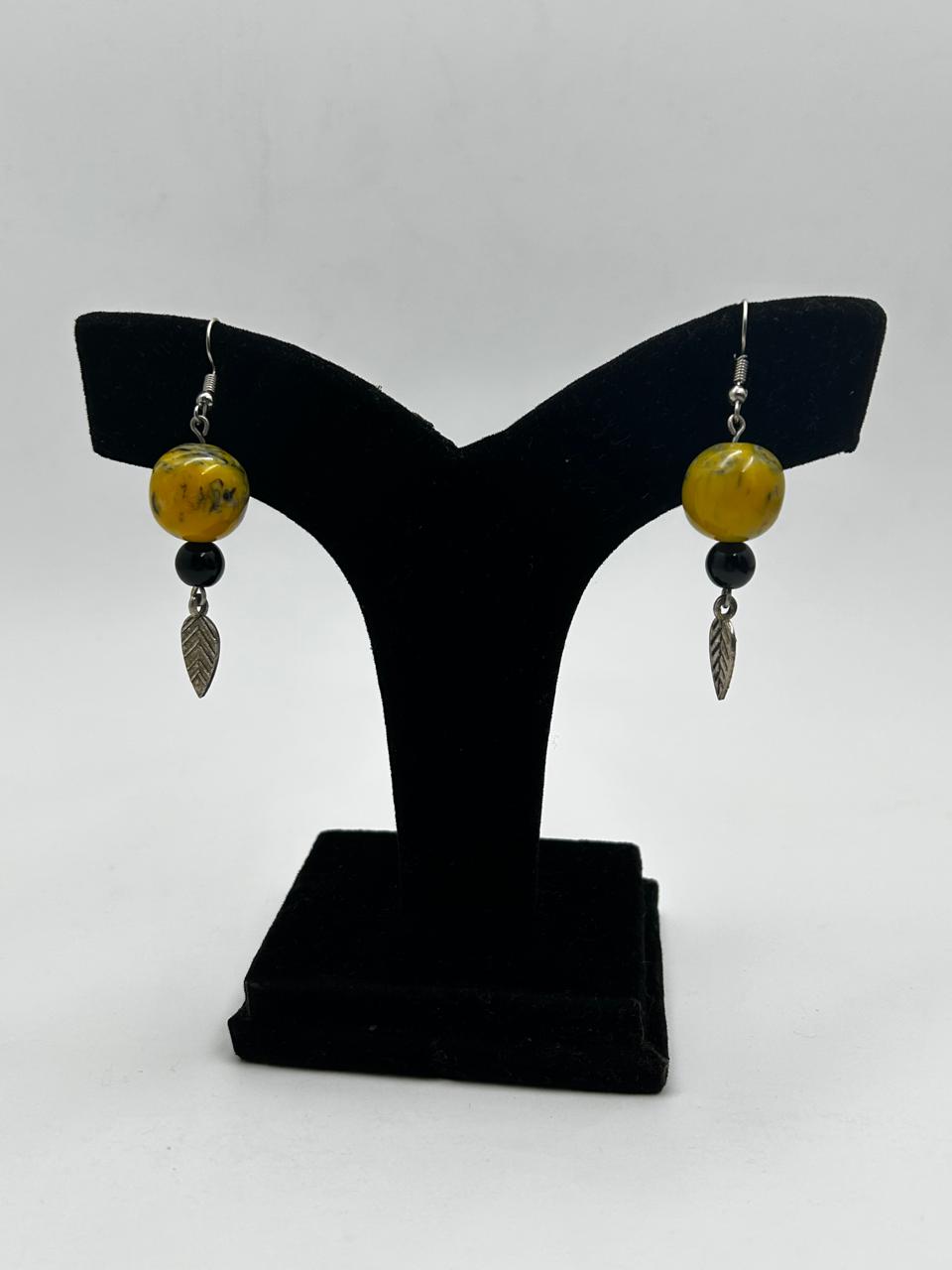 Kanak Yellow Tribal Necklace Set