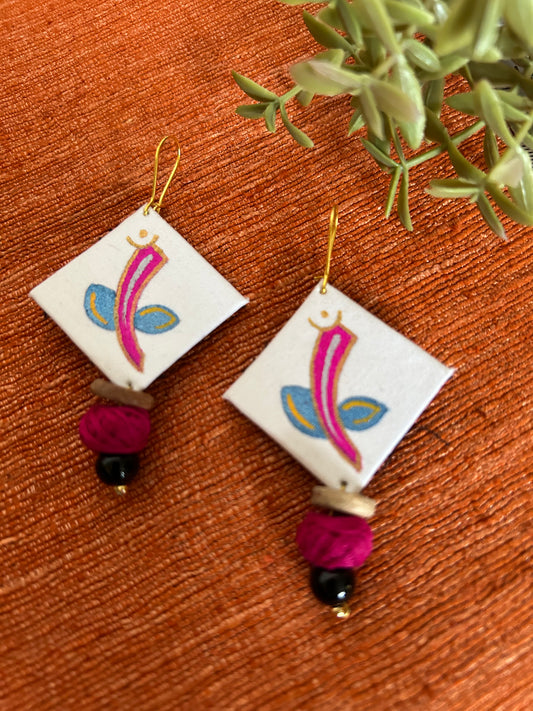 Ekisha Multi Fabric Earrings