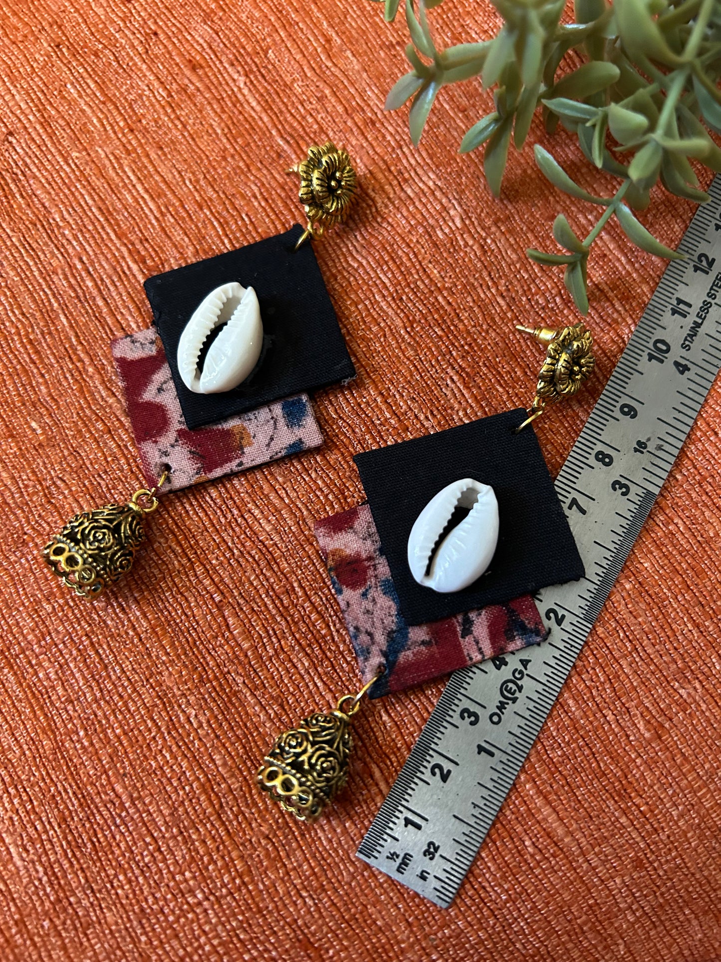 Dhriti Multi Fabric Earrings