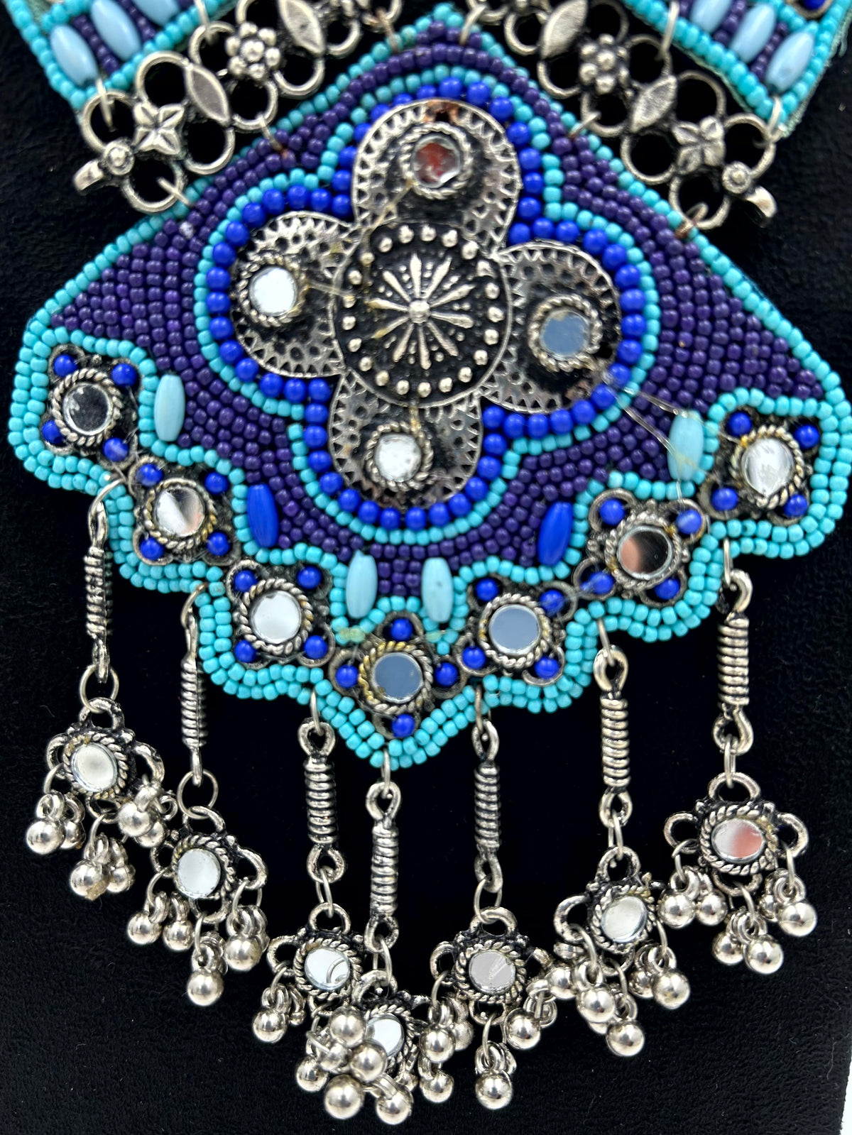 Vritika Blue Boho Necklace
