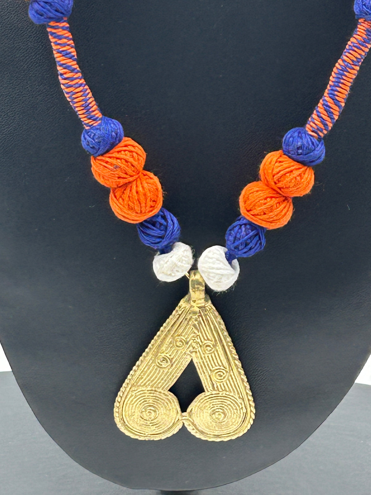 Piya Multi Dokra Pendant Necklace Set