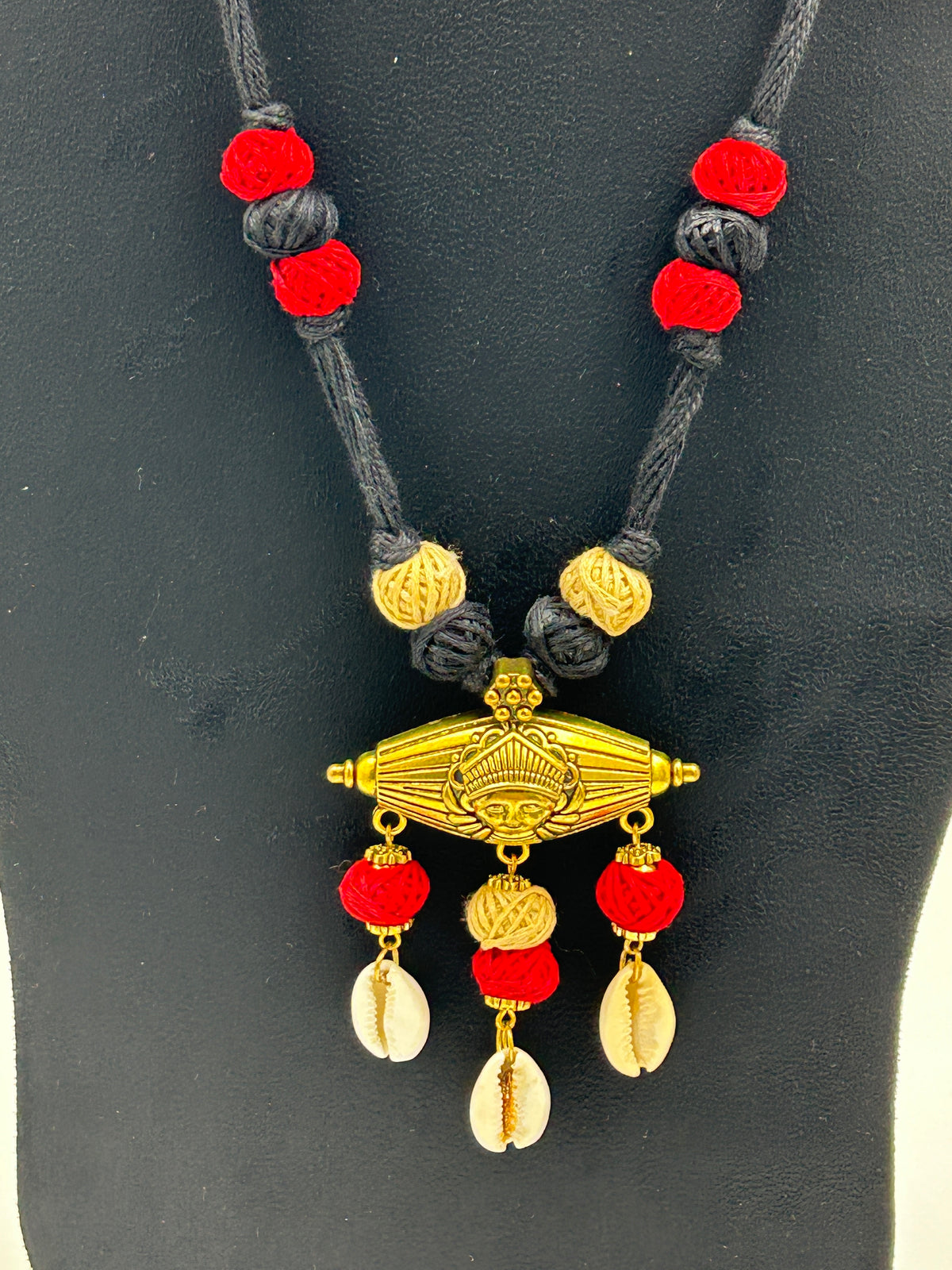 Devi Black Oxidised Necklace