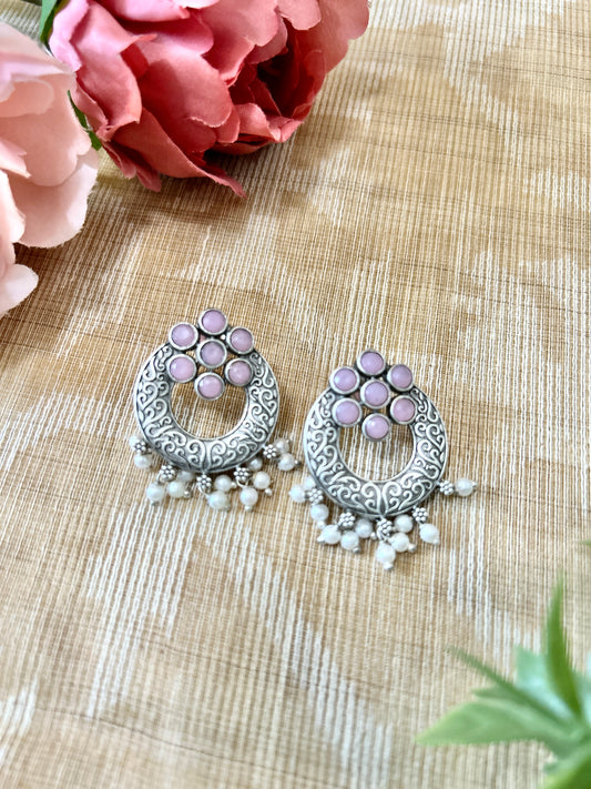 Aanya Blush Pink Earrings