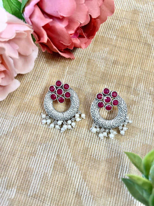 Aanya Rani Pink Earrings