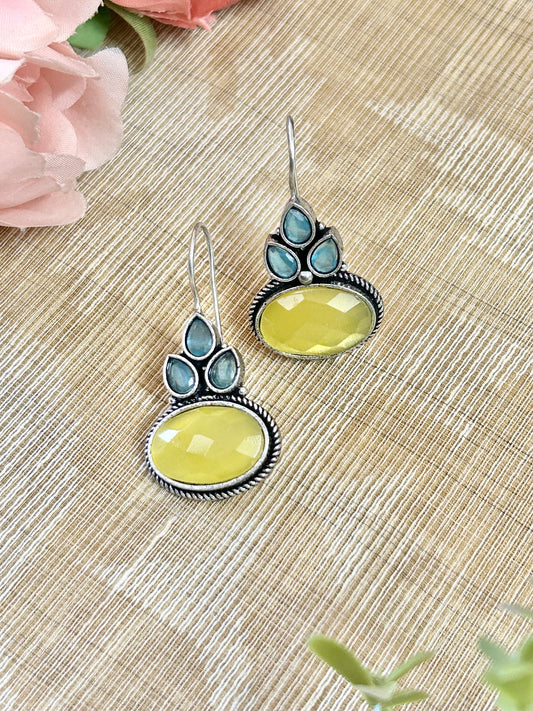 Abhaya Yellow Bugatti Earrings